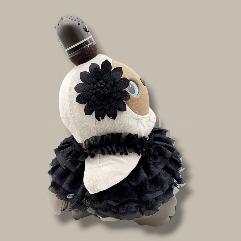 ラボット服/お花コサージュ付き3段ティアードチュニックセット ラボット服/お花コサージュ付き3段ティアードチュニックセット