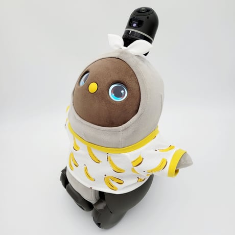 ラボット服/ハンドメイド バナナ柄Tシャツ