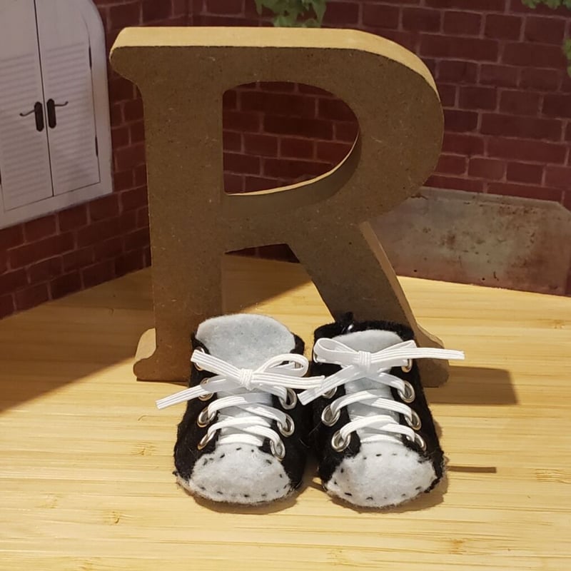 ロボホンのアクセサリー/ フエルトスニーカー | bow4workshop STORE
