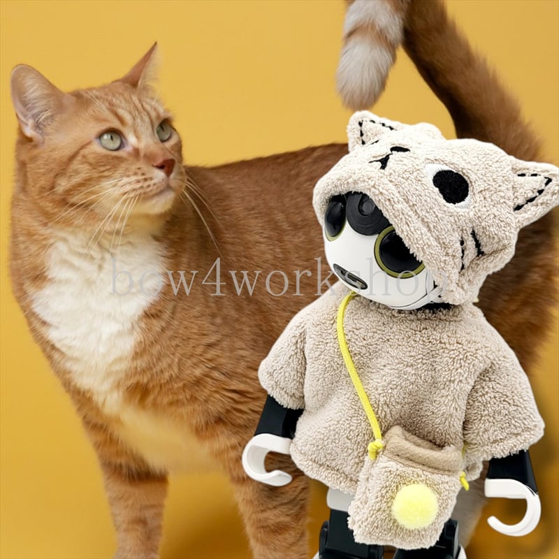 ロボホンの服/猫ちゃん刺繍帽子セット | bow4workshop STORE