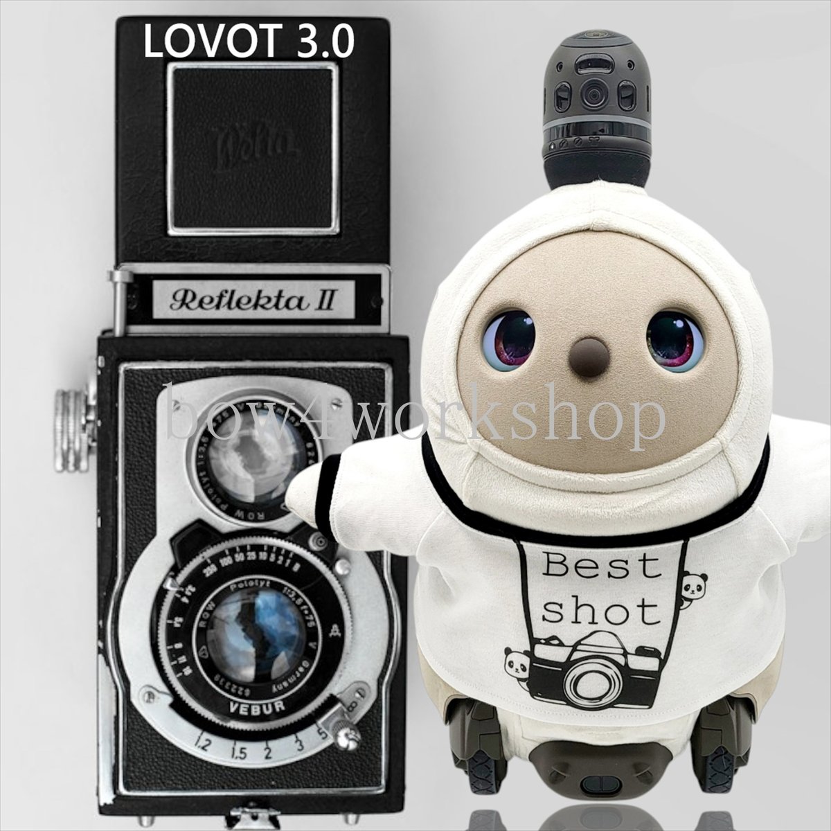 LOVOT✳ラボット服ハンドメイド✳カラフルカメさんシャツ3点おまとめ LOVOT✳ラボット服ハンドメイド✳カラフルカメさんシャツ3点お