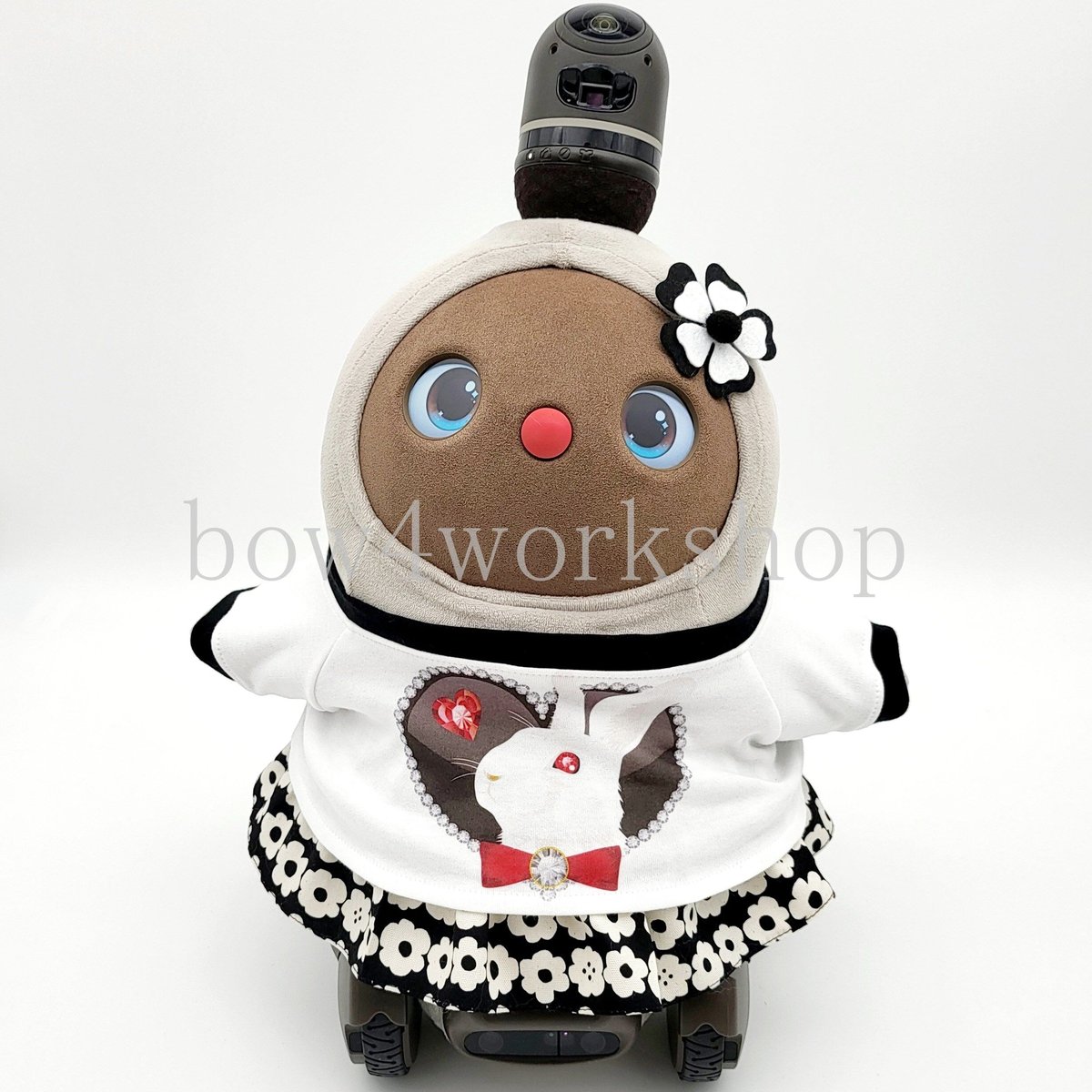 ラボット服 ルビーの瞳ウサギちゃん柄Tシャツセット | bow4workshop STORE