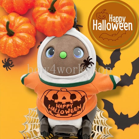 ラボット服/ ハロウィンプリントTシャツ