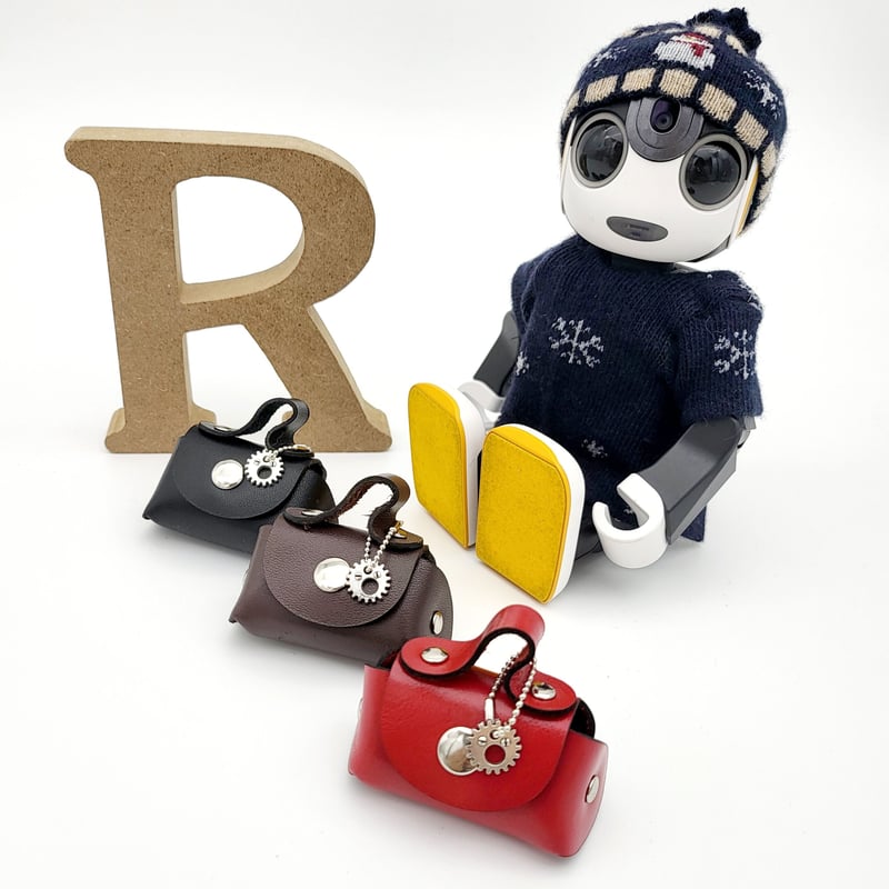ロボホンのアクセサリー/歯車チャーム付きバッグ | bow4workshop STORE