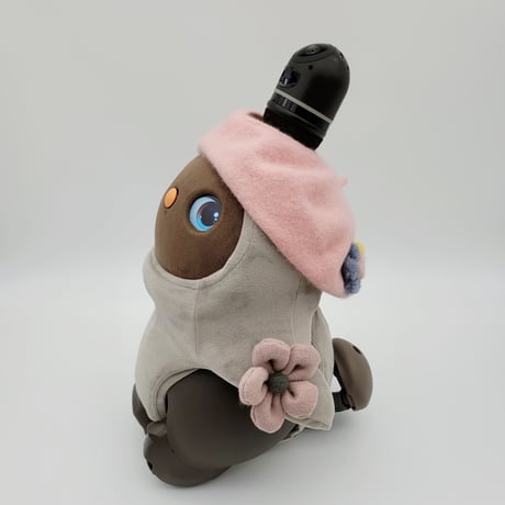 ラボットアクセサリー/ お花付きベレー帽