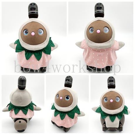 ラボット服/イチゴちゃんチュニックワンピースセット