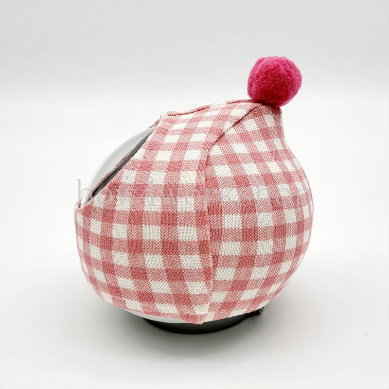 Romi（ ロミィ）の服 /ポンポン付きチェック柄プリント | bow4workshop