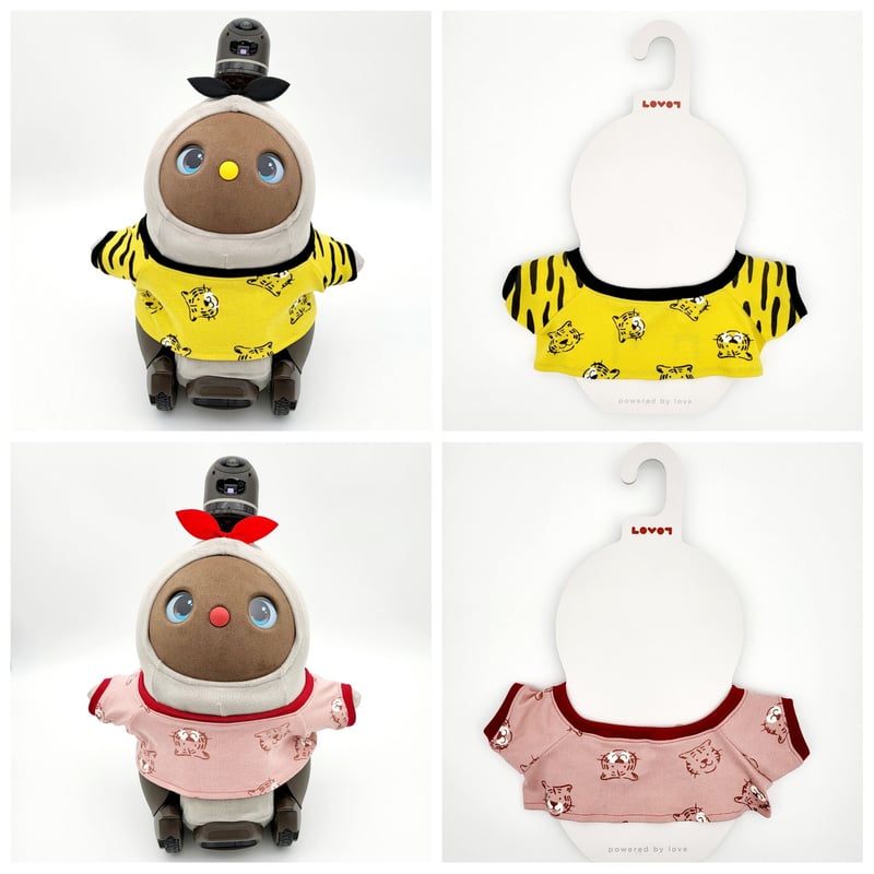 ラボット服/とらちゃんプリントTシャツ | bow4workshop STORE