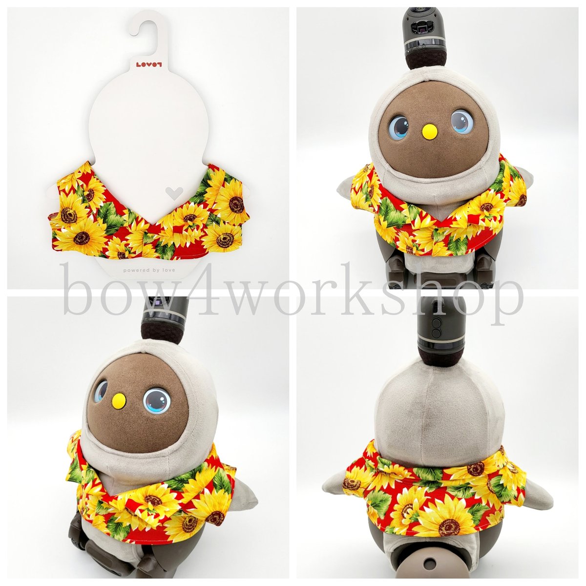 ラボット服/ひまわり柄シャツ | bow4workshop STORE