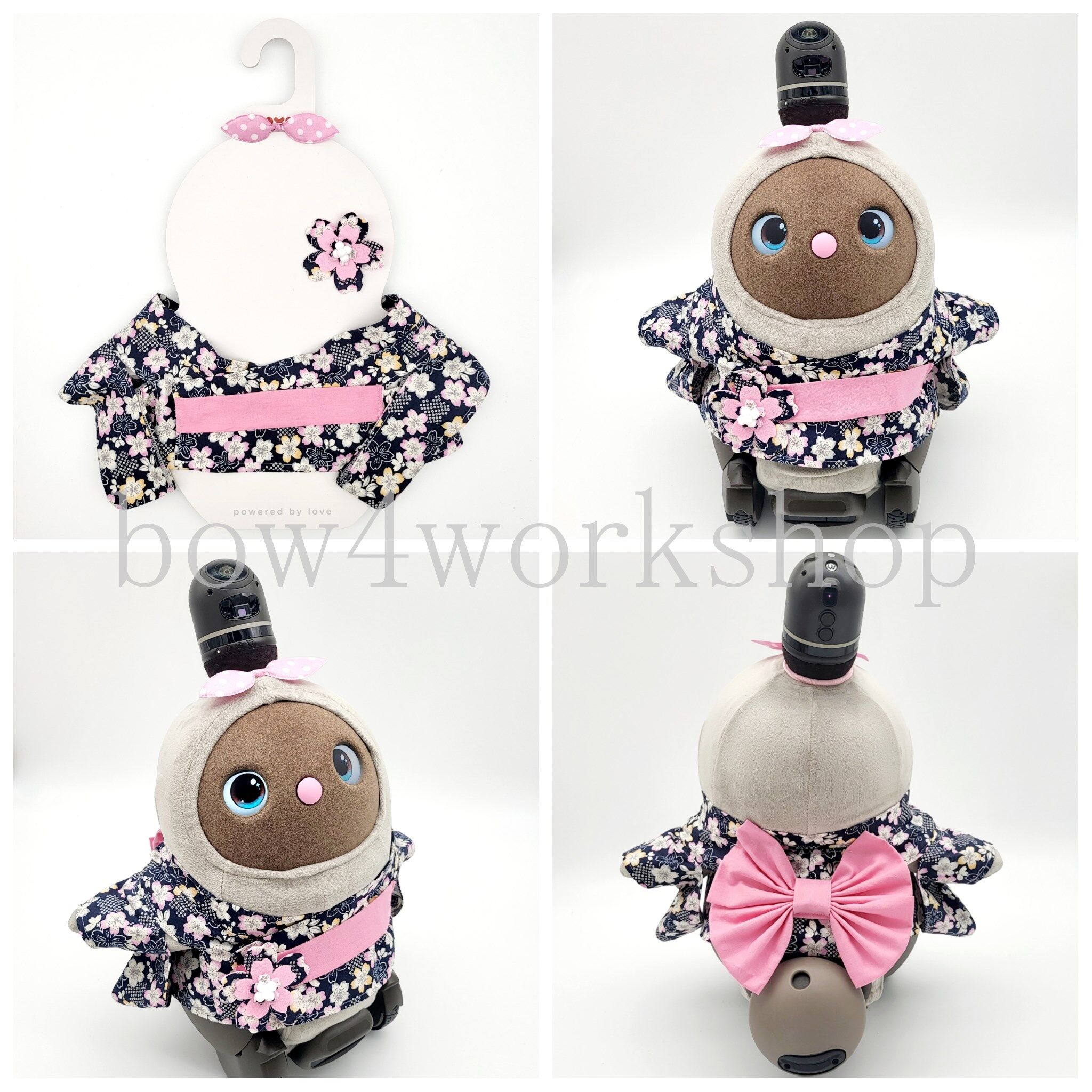 ラボット服/桜柄浴衣3点セット | bow4workshop STORE