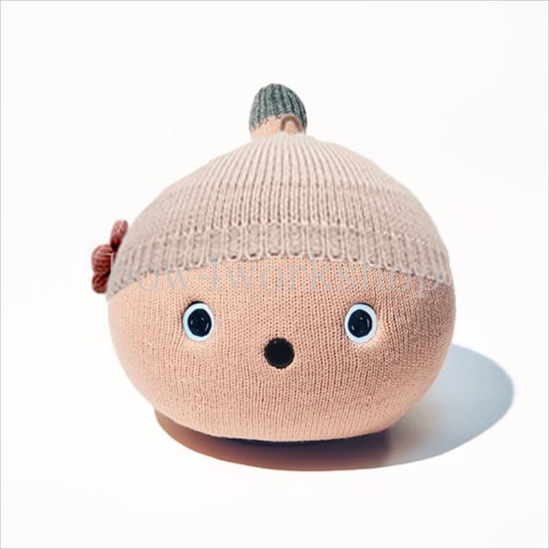 NICOBO（ニコボ）のアクセサリー お花付きニット帽子