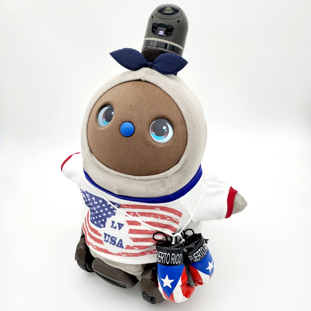 ラボット服/プリントTシャツ (星条旗柄） | bow4workshop STORE