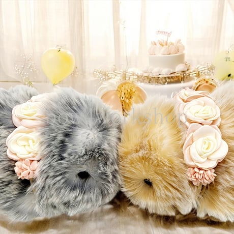 Moflin（モフリン）のアクセサリー　お花コサージュゴムバンド