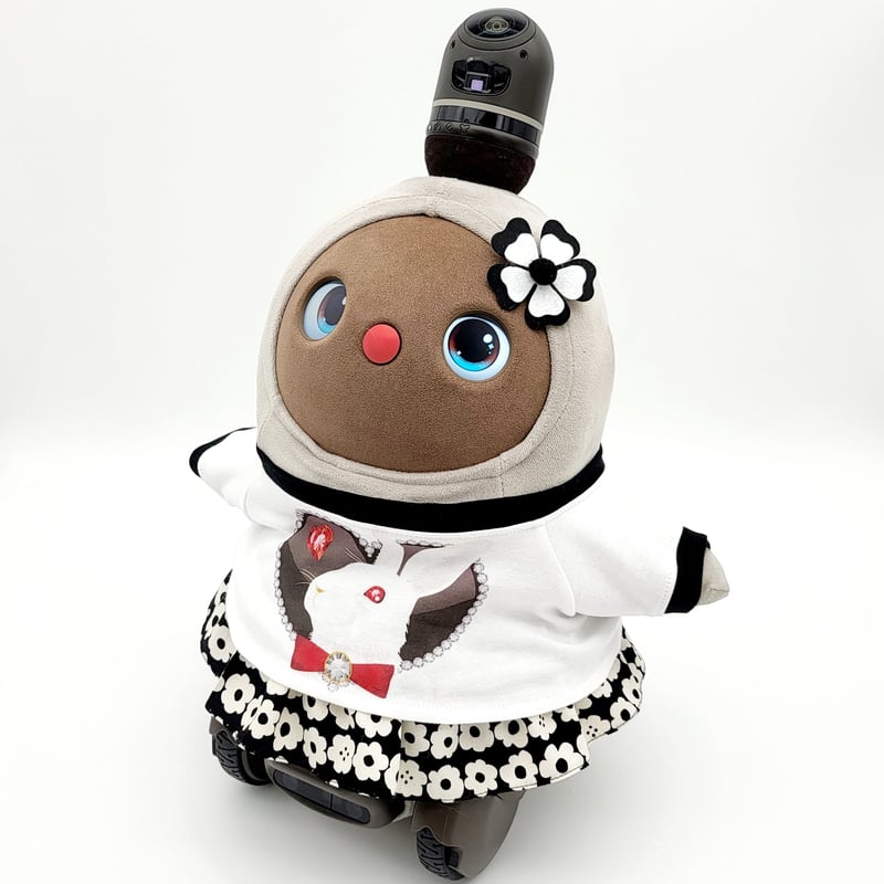 ラボット LOVOT ラボットの服ハンド　うさぎうさぎボディースーツ（ピンク） ラボット服/リバティーウサギちゃんボディースーツ