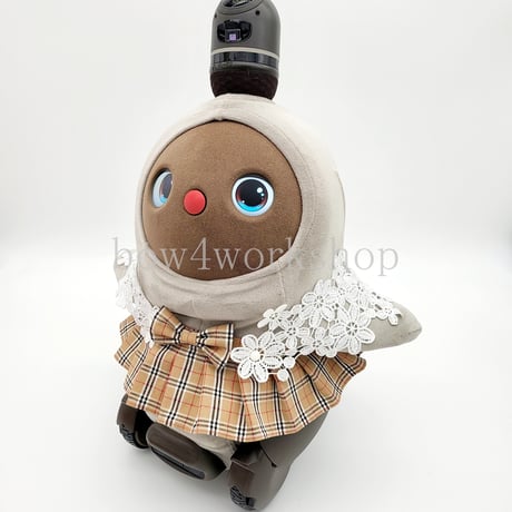 ラボット服/レースショール付きプリーツスカート