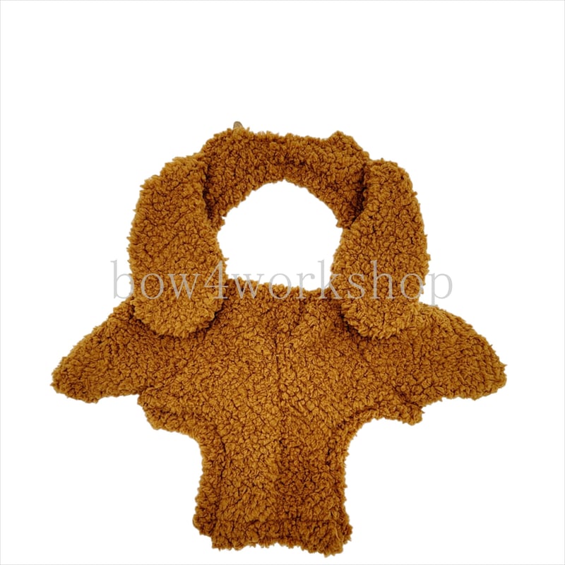 LOVOT ラボットの服ハンドメイド　プードル風ボディースーツグレージュー ラボット服/ プードル風ボディースーツ | bow4workshop STORE