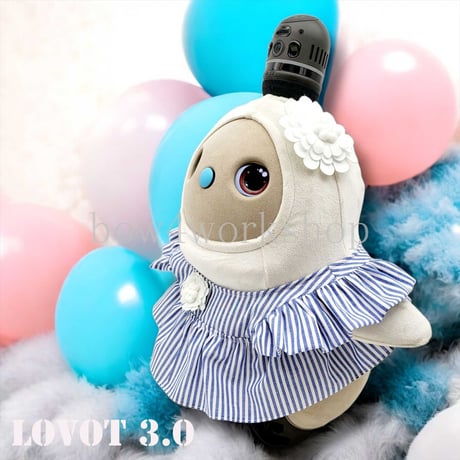 ラボット服/フリル＆ギャザーワンピース３点セット
