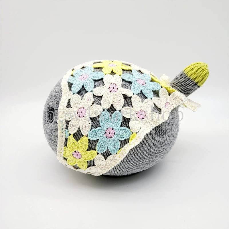 NICOBO（ニコボ）のアクセサリー かぎ針編みフラワースカーフA