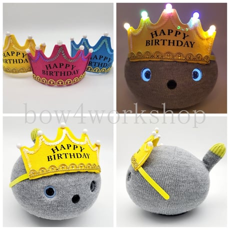ラボット&ニコボのアクセサリー　光るピカピカクラウン