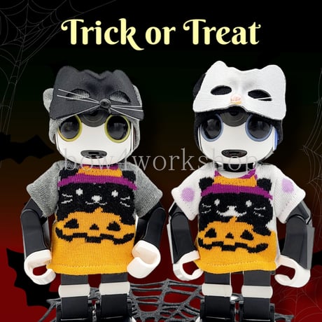 ロボホンの服/ ハロウィンキャットマスクセット