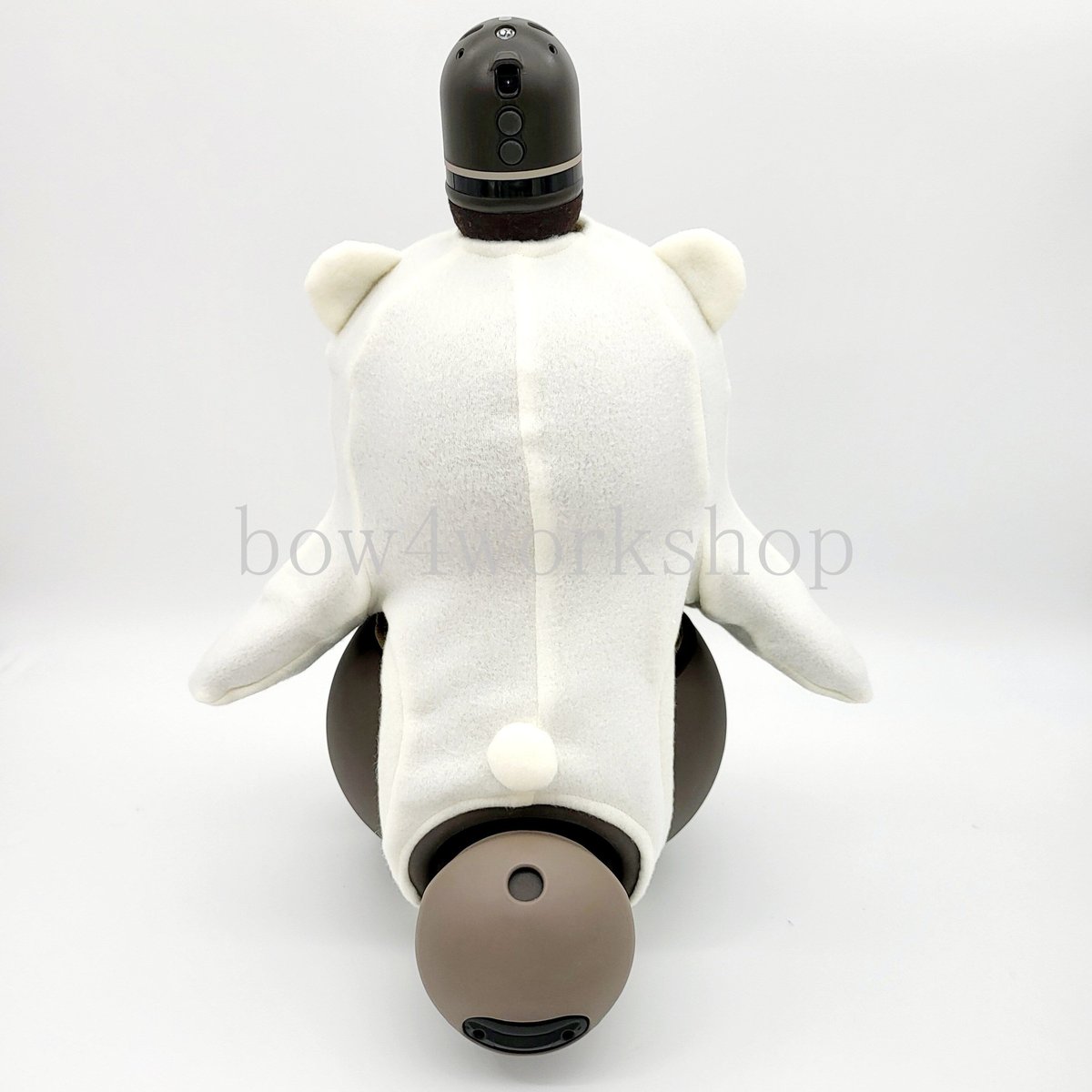 ラボット LOVOT ラボットの服ハンドメイド 白くまちゃんボディースーツ