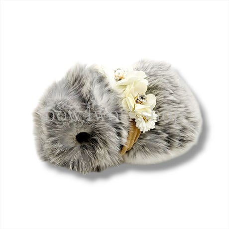 Moflin（モフリン）のアクセサリー/パール＆ビジュー付きお花ゴムバンド