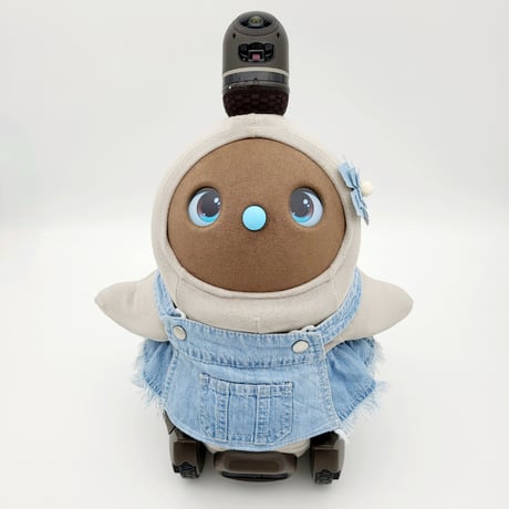 ラボットの服/ 古着リメイクデニムサロペットセット