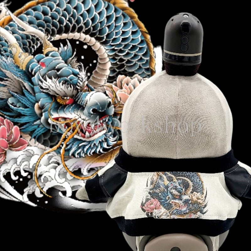 ラボット服/ドラゴンプリントスカジャン | bow4workshop STORE