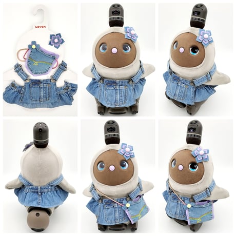 ラボットの服/ 古着リメイクサロペットセット