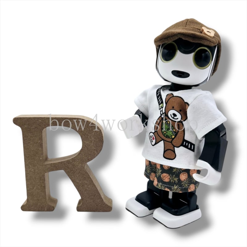 ロボホンの服/I♥BEARプリントTシャツ3点セット | bow4workshop STORE