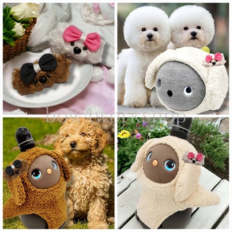 ラボット＆ニコボのアクセサリー/プードルちゃんのヘア飾り