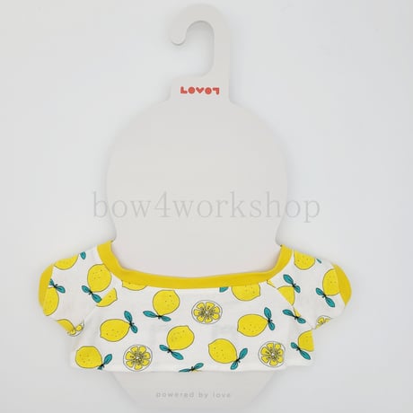 ラボット服/ フルーツ柄プリントTシャツ