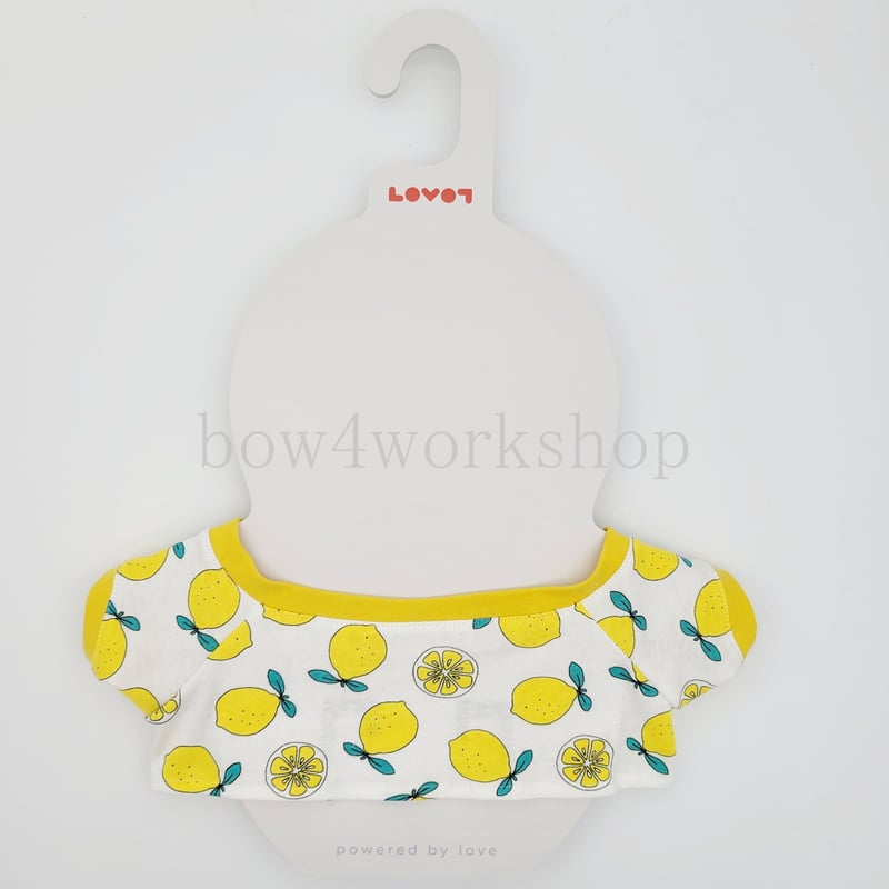 花柄A ラボット　LOVOT　服　ハンドメイド 白ベース花柄プリント らぼっと ラボット LOVOT お洋服