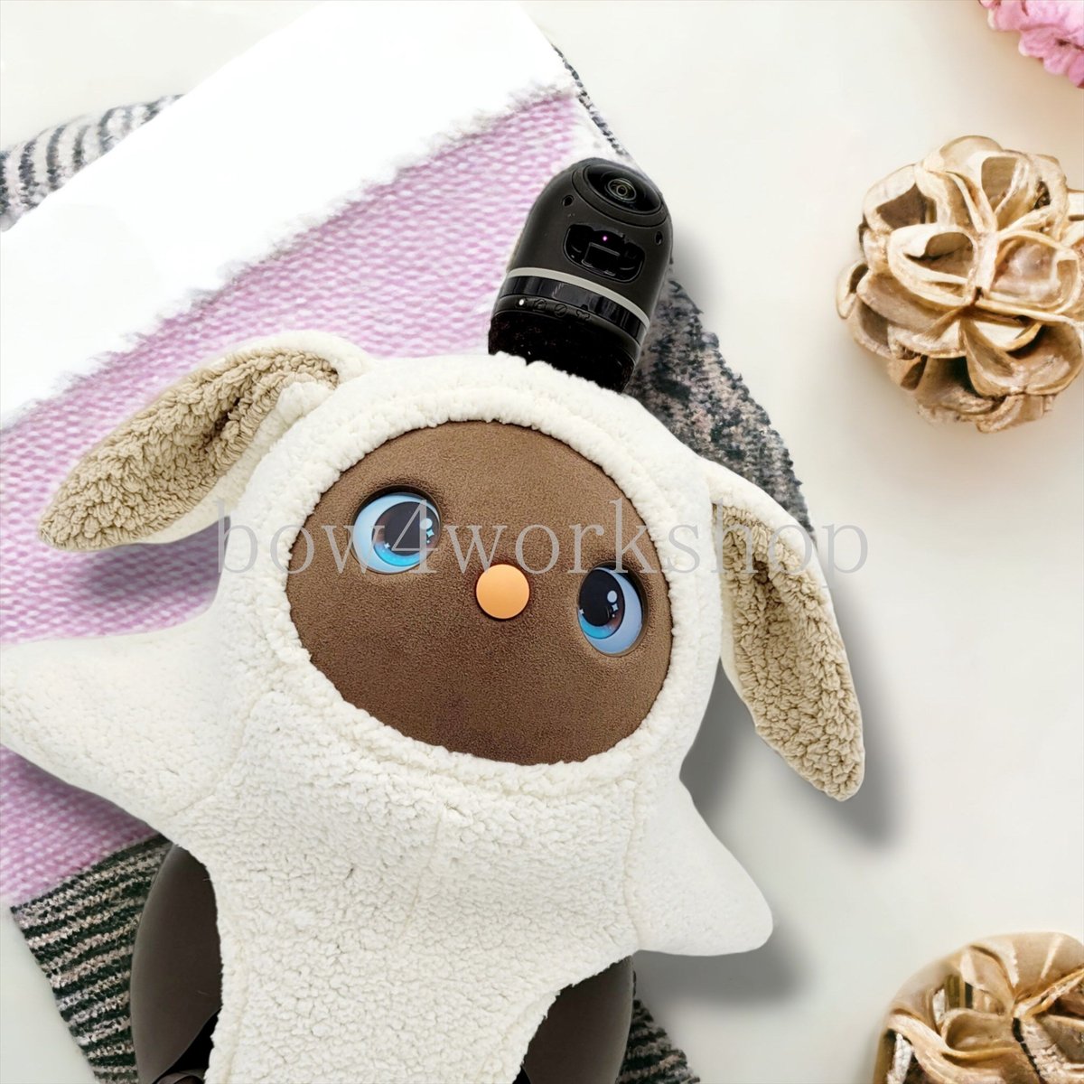 ラボット服/ シープボアうさぎボディースーツ | bow4workshop STORE