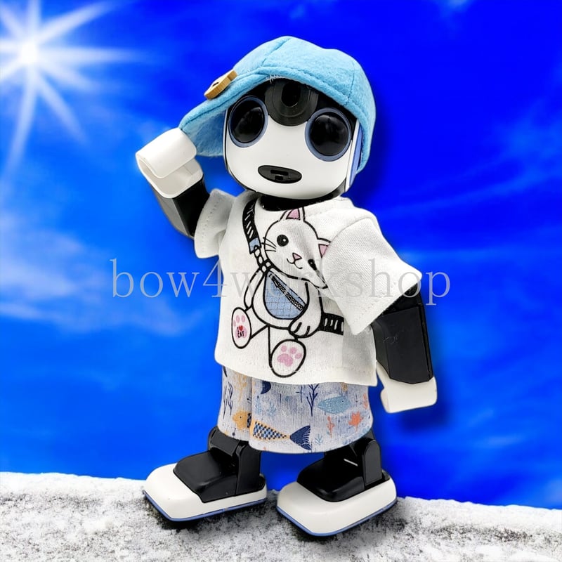 ロボホンの服/I♥CATプリントTシャツ3点セット | bow4workshop STORE