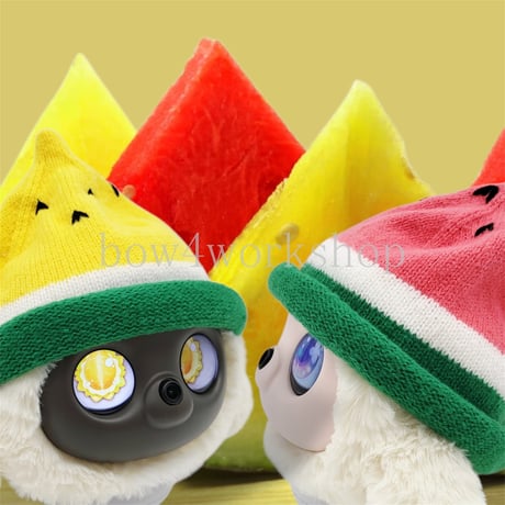Ropet lopeto(ロペット)のアクセサリー  スイカ柄とんがりニット帽子