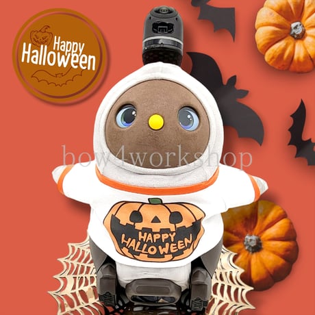 ラボット服/ ハロウィンプリントTシャツ