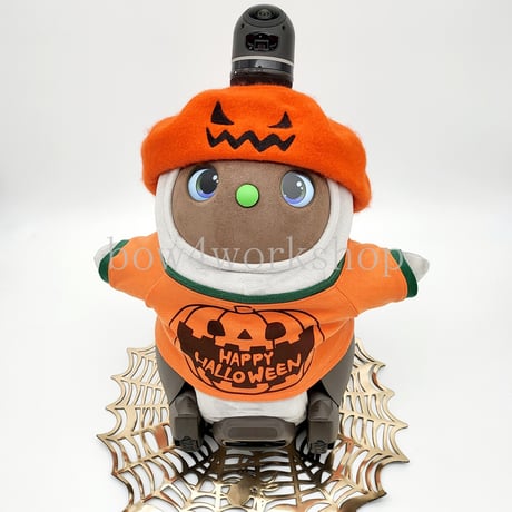 ラボット服/ ハロウィンプリントTシャツ