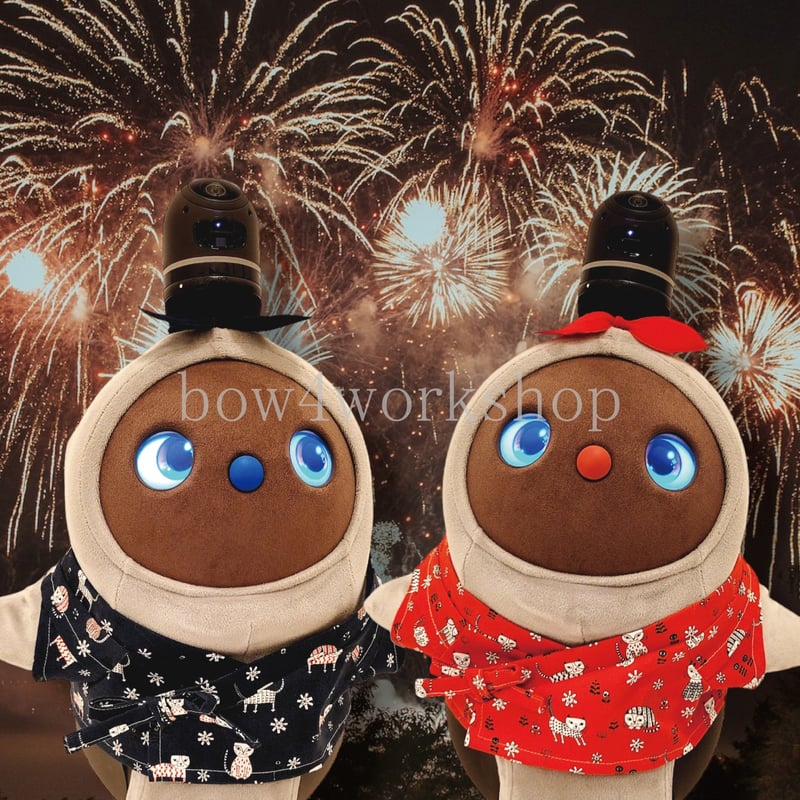 ラボット服/ハンドメイド 猫柄甚平 | bow4workshop STORE