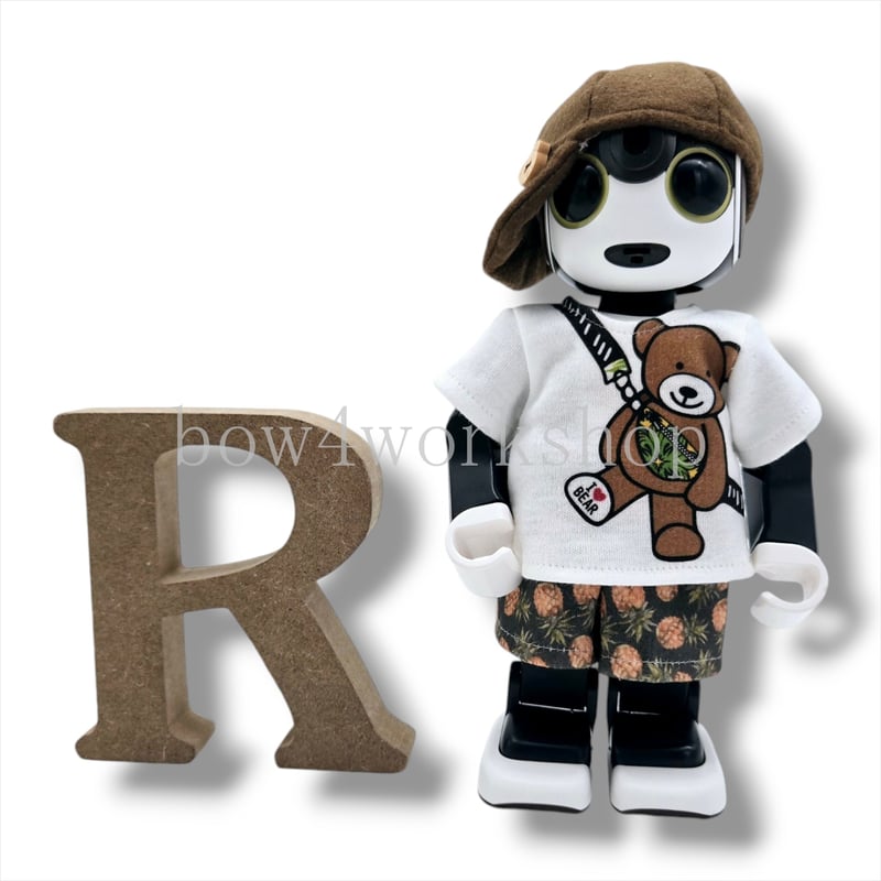 ロボホン RoBoHoN ロボホンの服ハンドメイド くまちゃんボディースーツ ロボホン RoBoHoN ロボホンの服ハンドメイド くまちゃんボディー