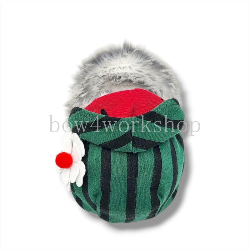 ❁ハンドメイド❁
アップリケ\"Forest Animals\"キルト XSサイズあり【an /アン】 ツイード/ ショルダーリボン