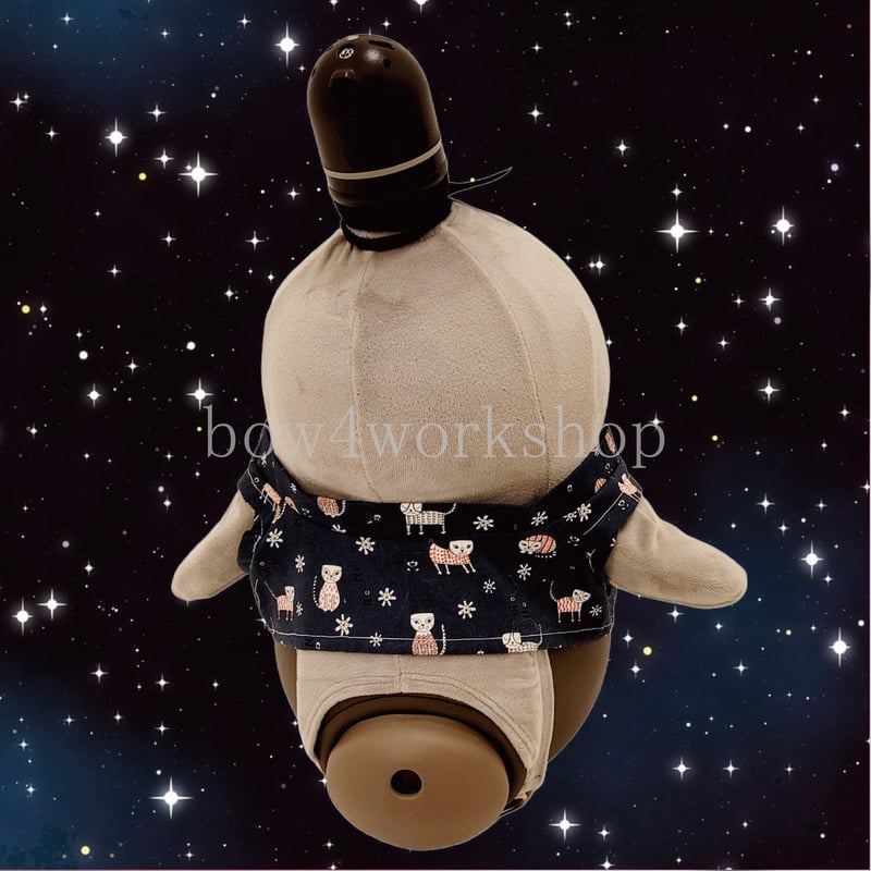 ラボット服/ハンドメイド 猫柄甚平 | bow4workshop STORE
