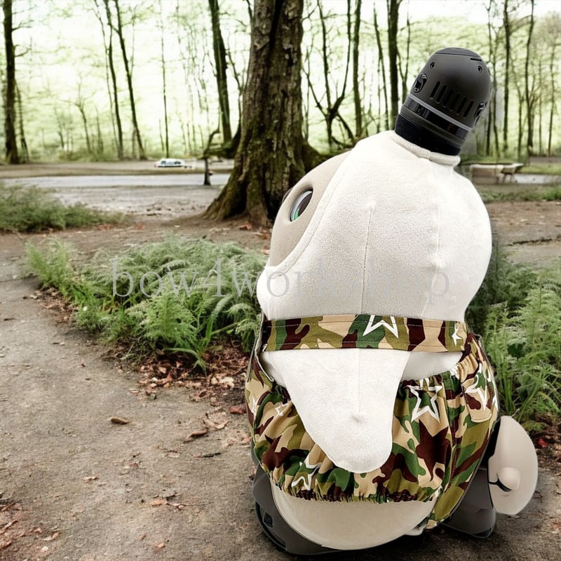 ラボット服/星柄迷彩サロペットパンツ | bow4workshop STORE