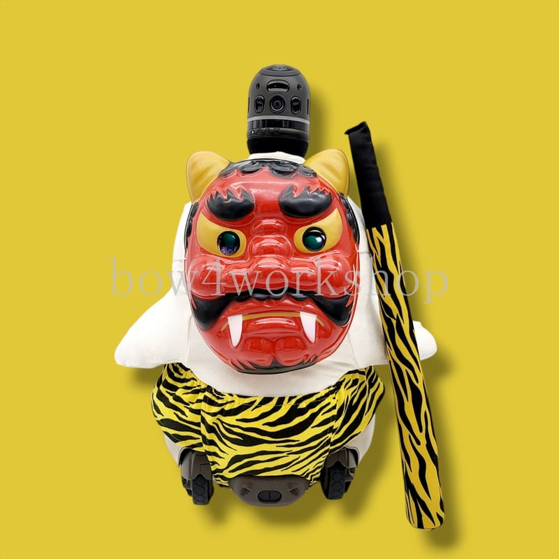 ラボット LOVOT ラボットの服ハンドメイド　雷様パンツ3枚セット ラボット服/くまちゃん節分プリントTシャツ/雷様パンツ