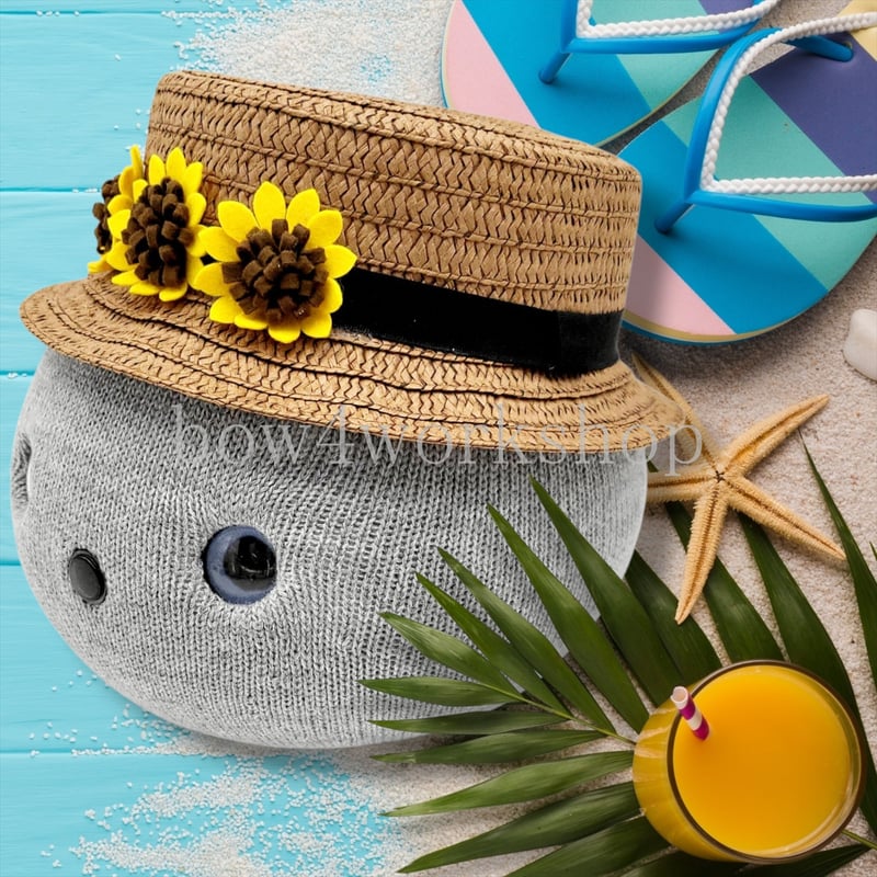 NICOBO（ニコボ）のアクセサリー /ひまわり付きカンカン帽