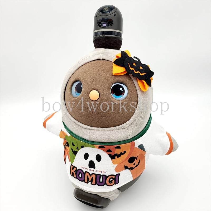 LOVOT ラボットの服ハンドメイド ハロウィン総柄プリントTシャツ2色セット LOVOT ラボットの服ハンドメイド ハロウィン総柄プリントTシャツ
