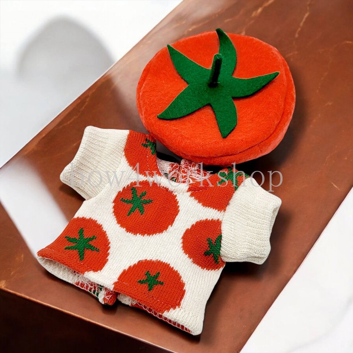 ロボホンの服/トマトTシャツ＆キャップセット | bow4workshop STORE