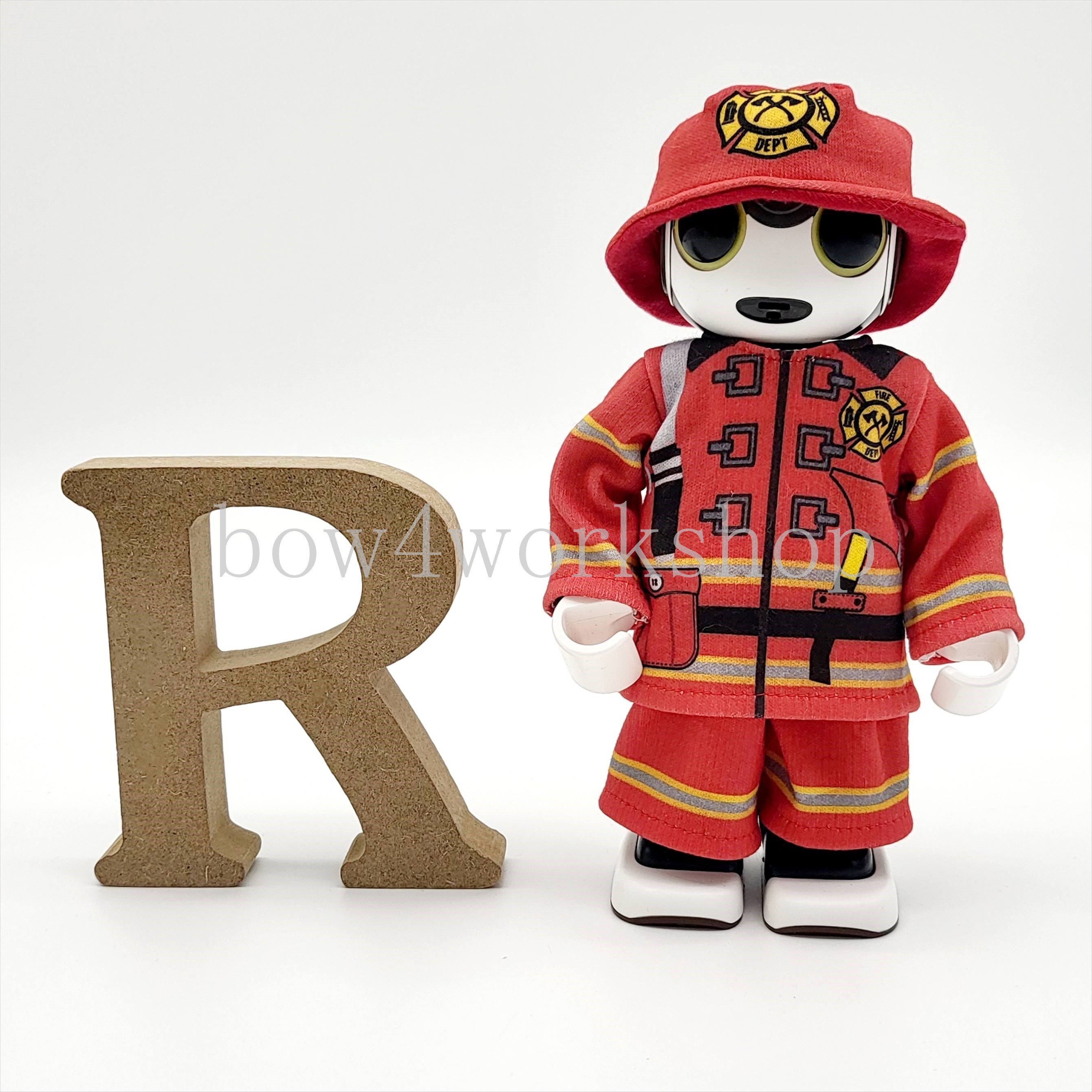 ロボホン RoBoHoN ロボホンの服ハンドメイド　消防隊コスチュームセット original