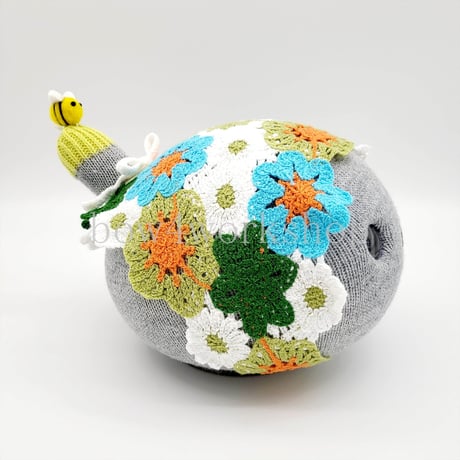 NICOBO（ニコボ）のアクセサリー かぎ針編みフラワースカーフ B