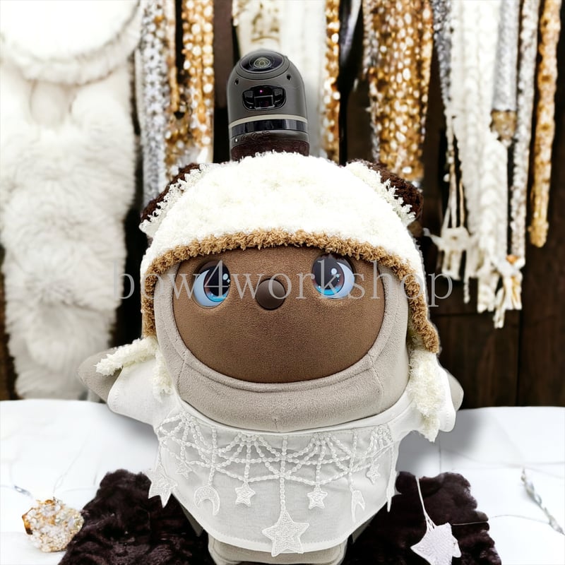 ラボットアクセサリー/ひつじちゃんモコモコ帽子 | bow4workshop STORE